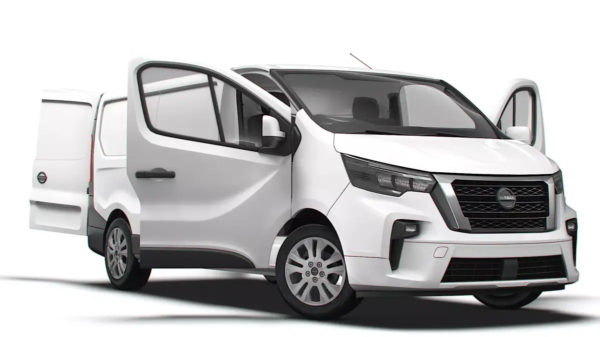 Nissan Primastar Van L2H1 HQInterior 2026 UKspec 3D model