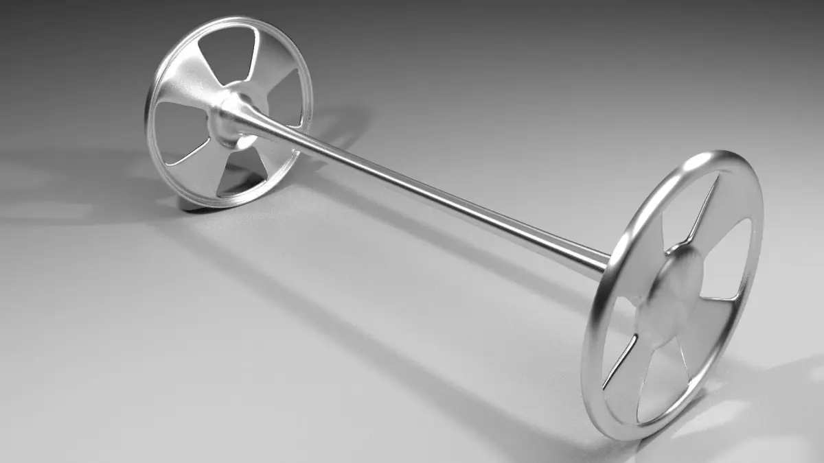 Metal Wheel 2 3D model
