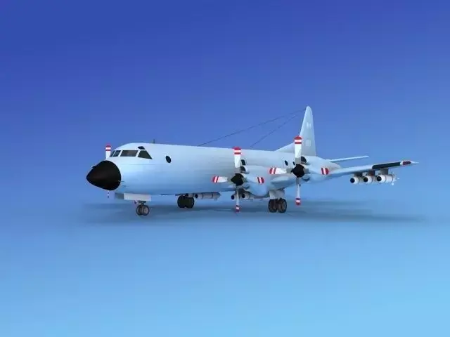 Lockheed P-3 Orion Royal Canadian Navy 3D model