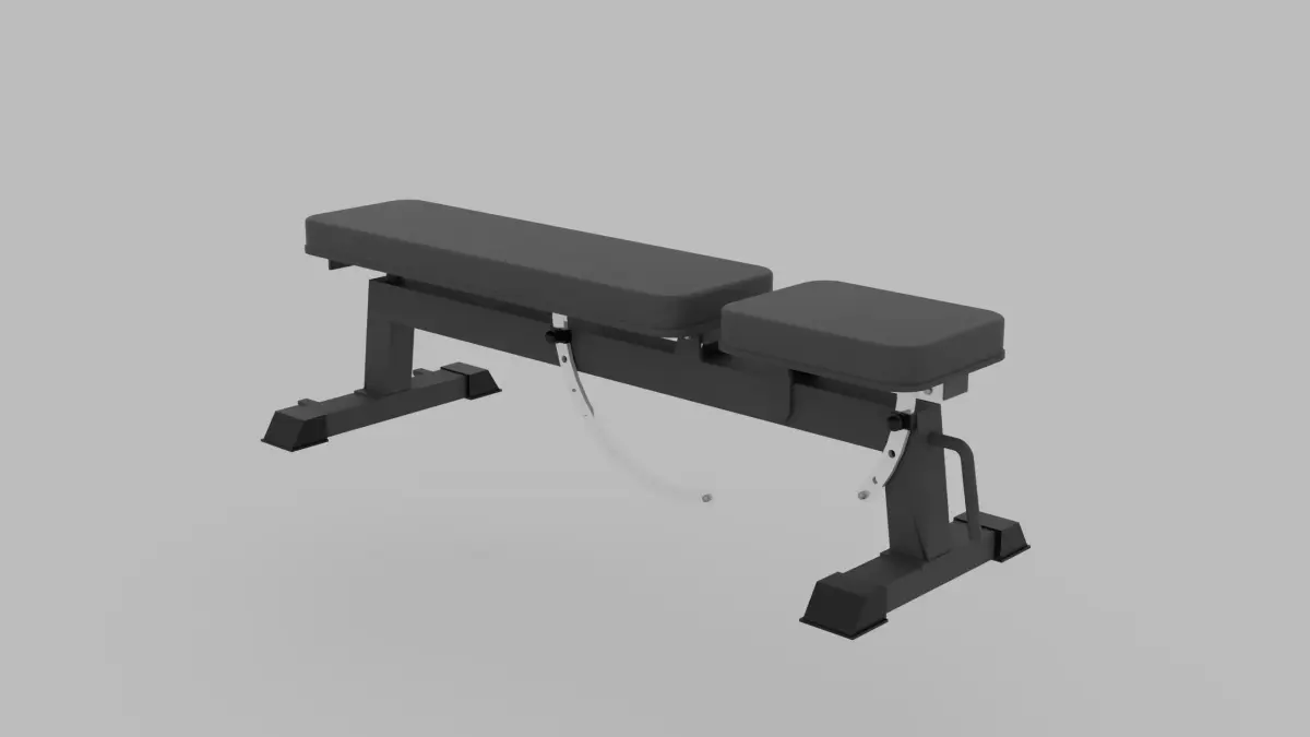 Adjustable Weight Bench 3D model purchase