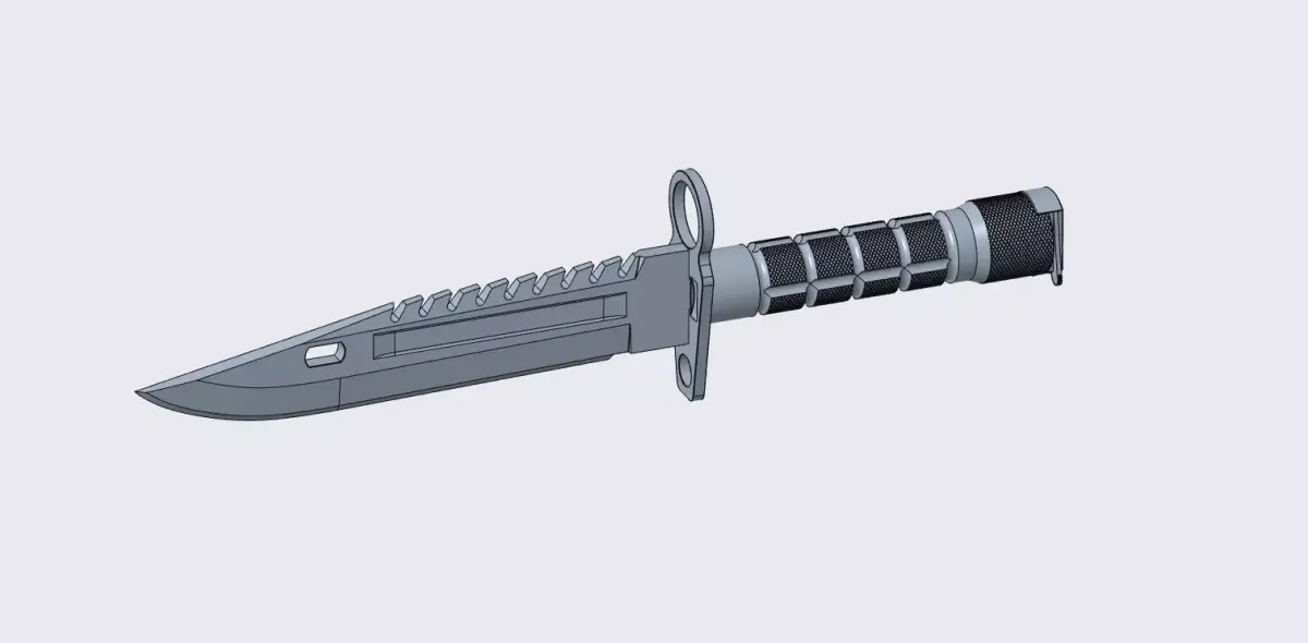 Bayonet M9 3D model