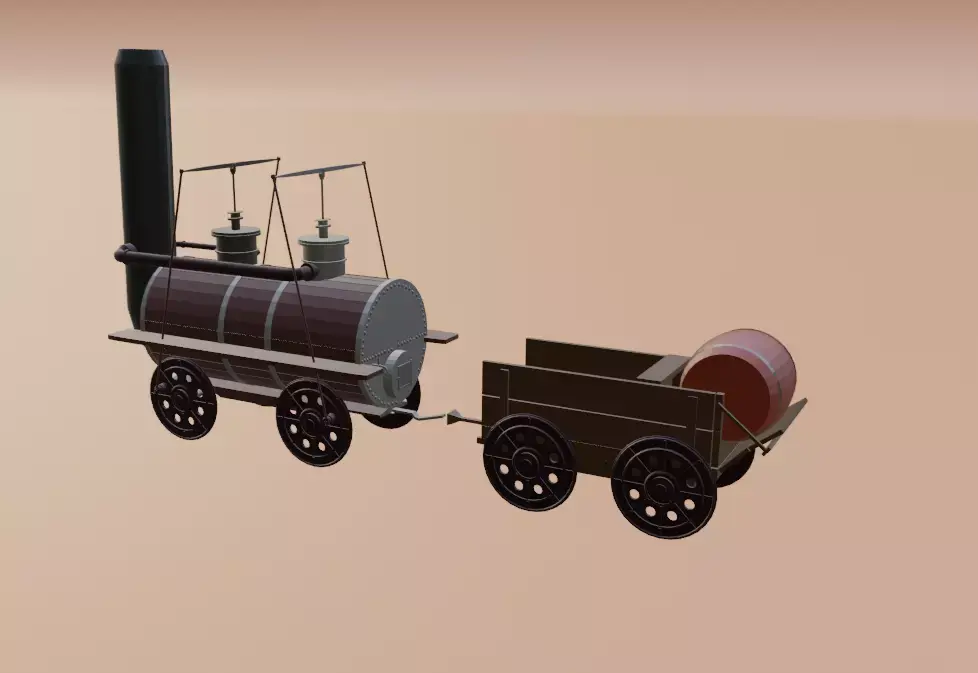  Western Village Packet  3D model