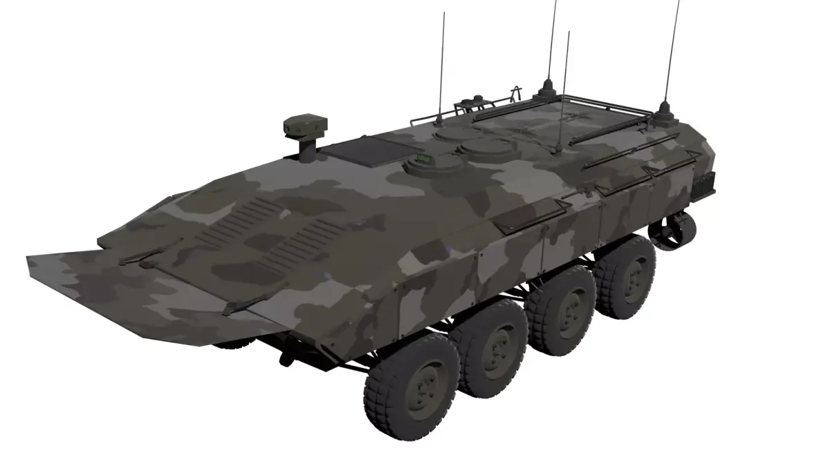 ACV Amphibious Combat Vehicle 3D model