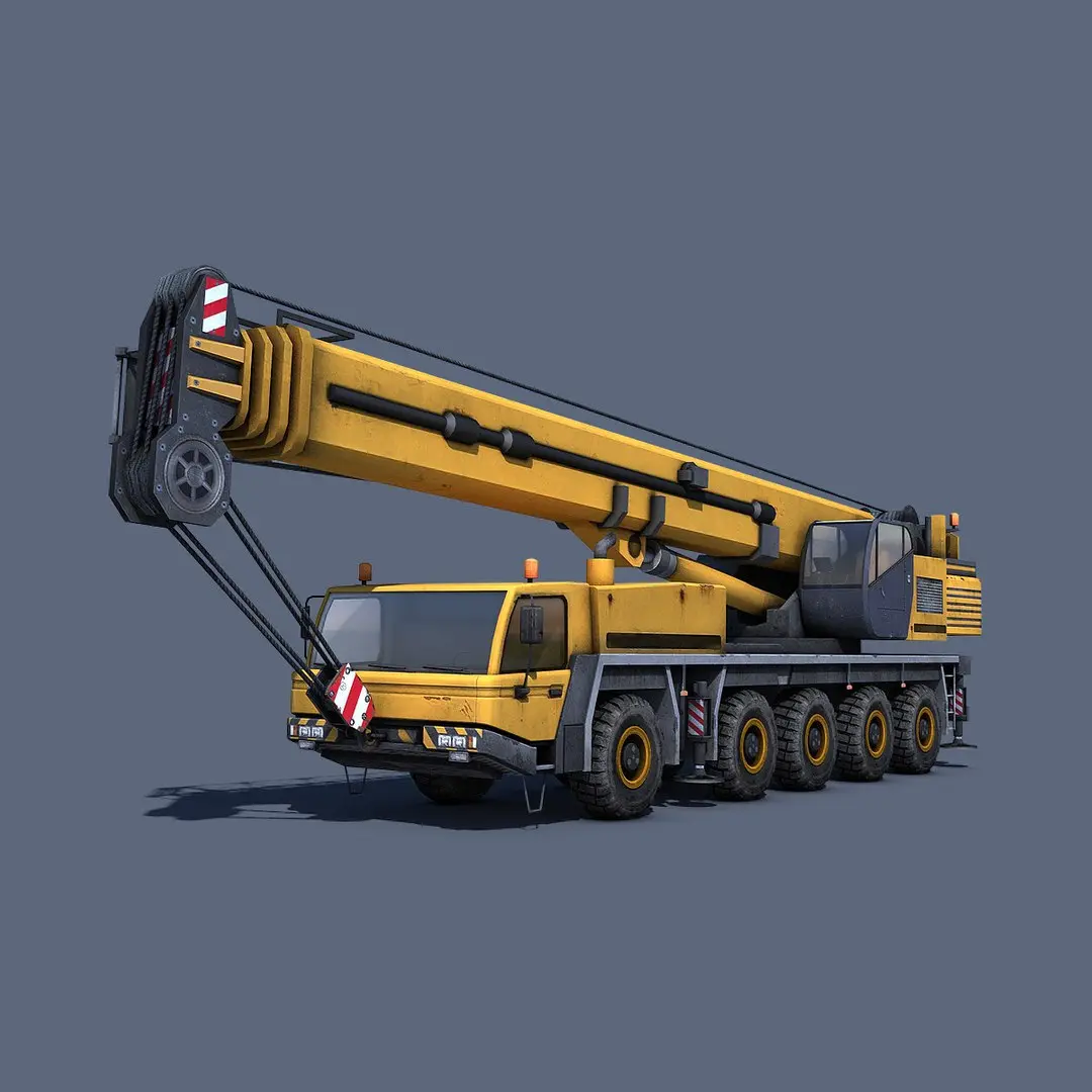 Mobile Crane 3D model purchase