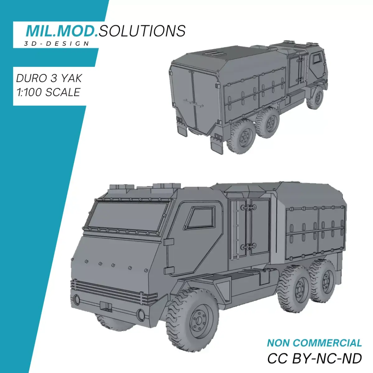 Duro 3 Yak Bundeswehr 3D print model
