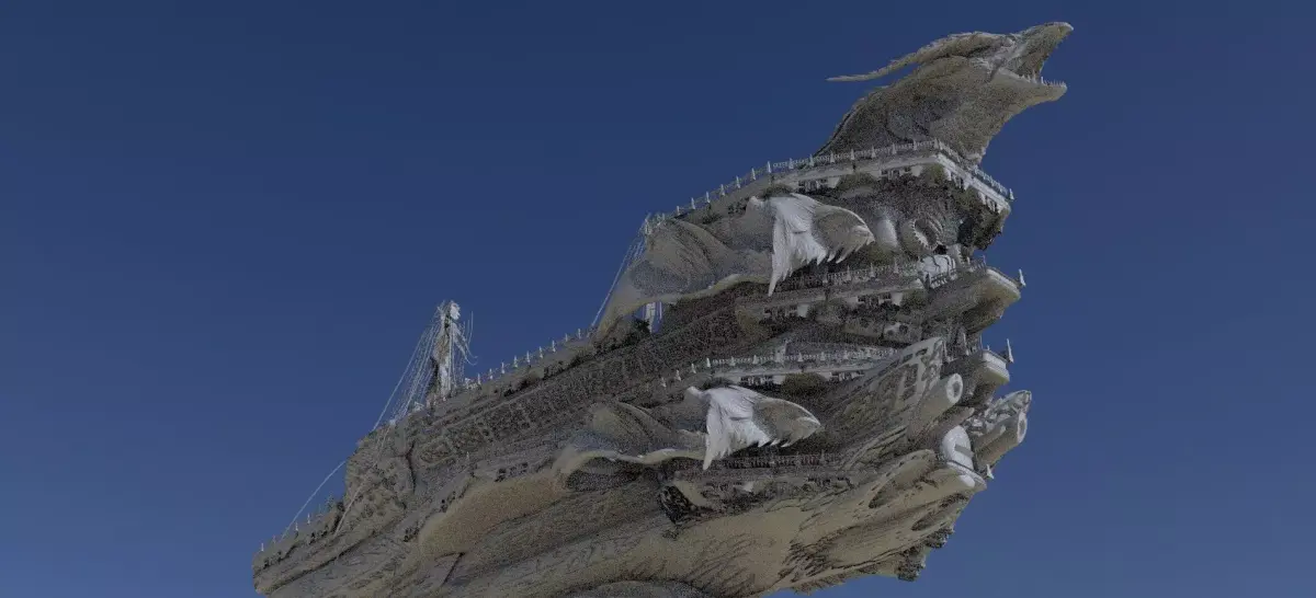 Dragon Zeplin 3D model