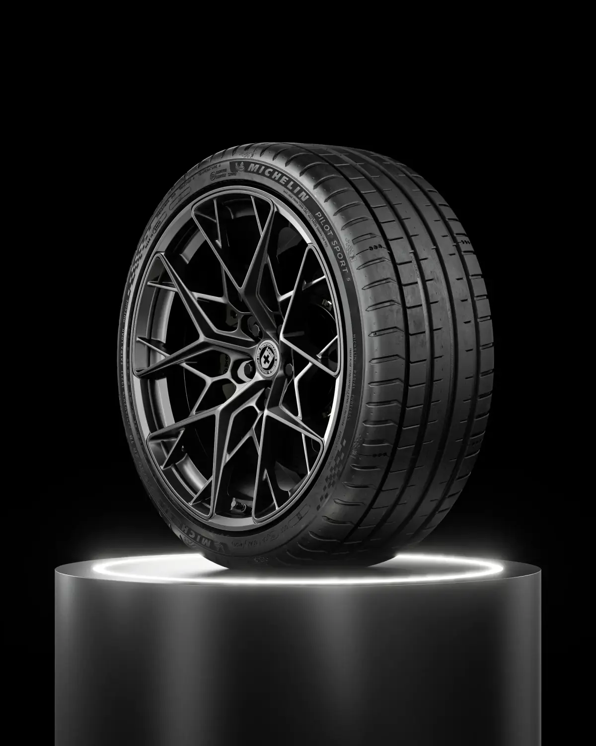 Michelin Pilot Sport 5 225 40 ZR18 92Y 3D model