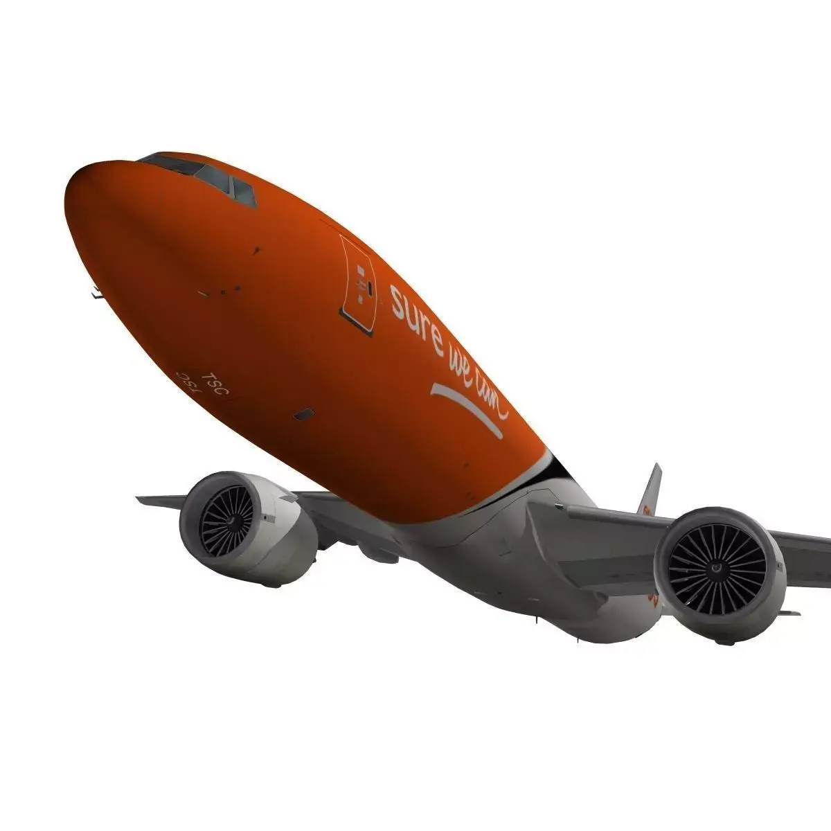 Boeing 777-200F TNT 3D model