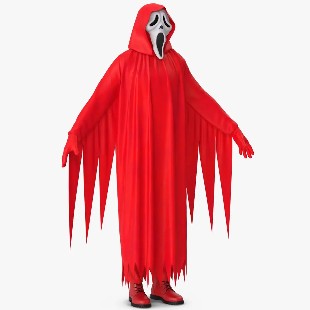 Halloween Costume Ghostface 3 3D model
