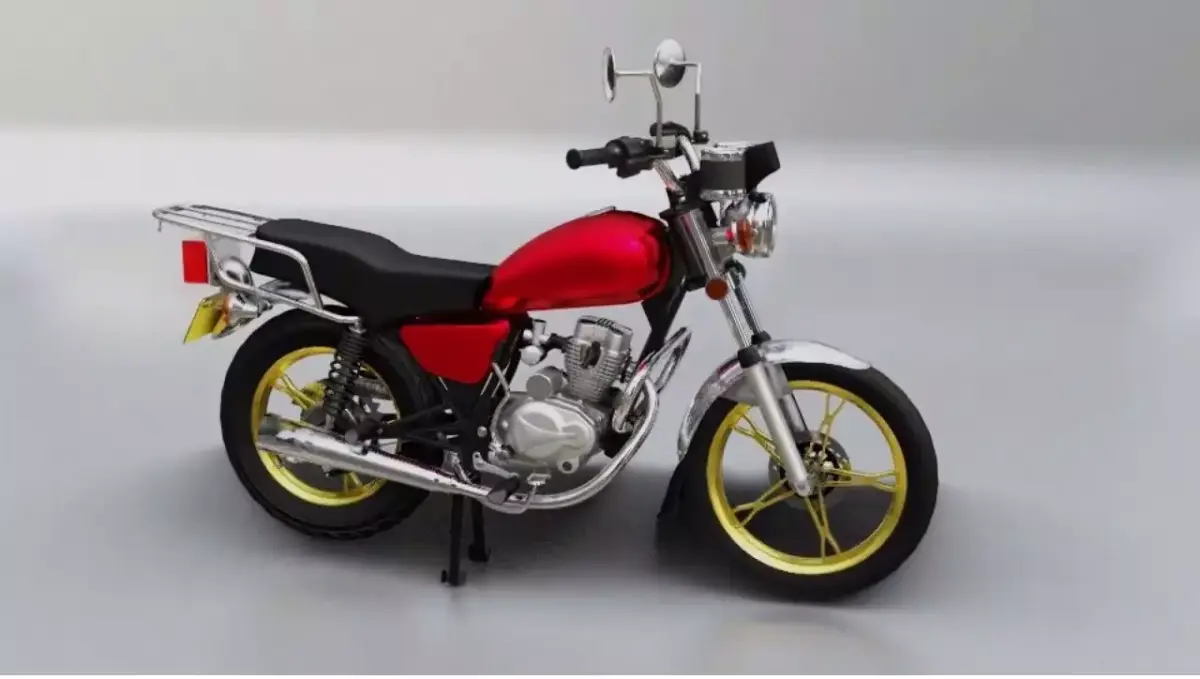 Baotian SANYA  CHINA MOTORCYCLE  Free 3D model