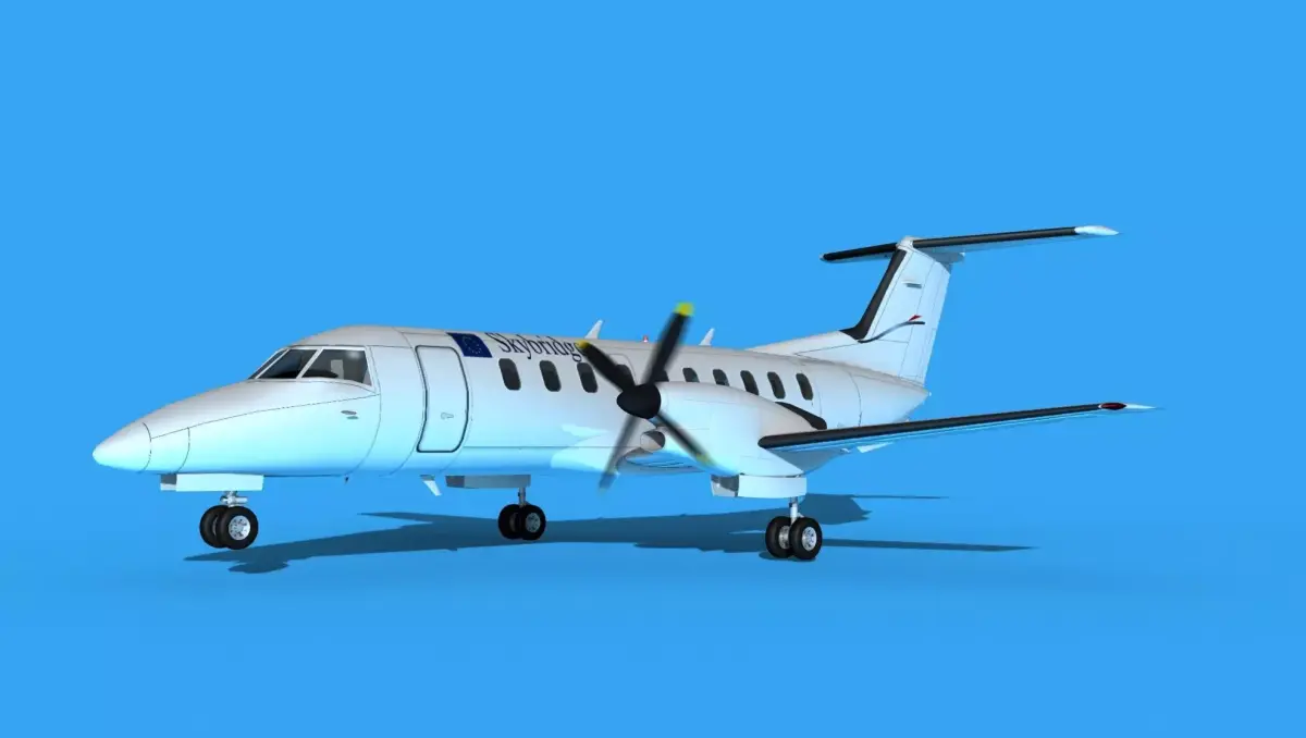 Embraer EMB120 Skybridge 3D model