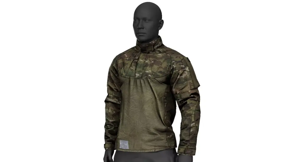 Combat Shirt Low-poly 3D model