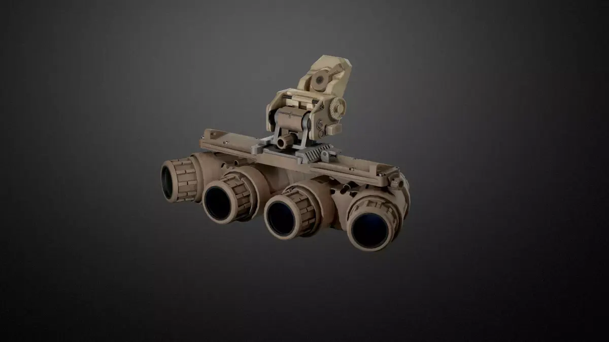 GP NVG 18 Low-poly 3D model