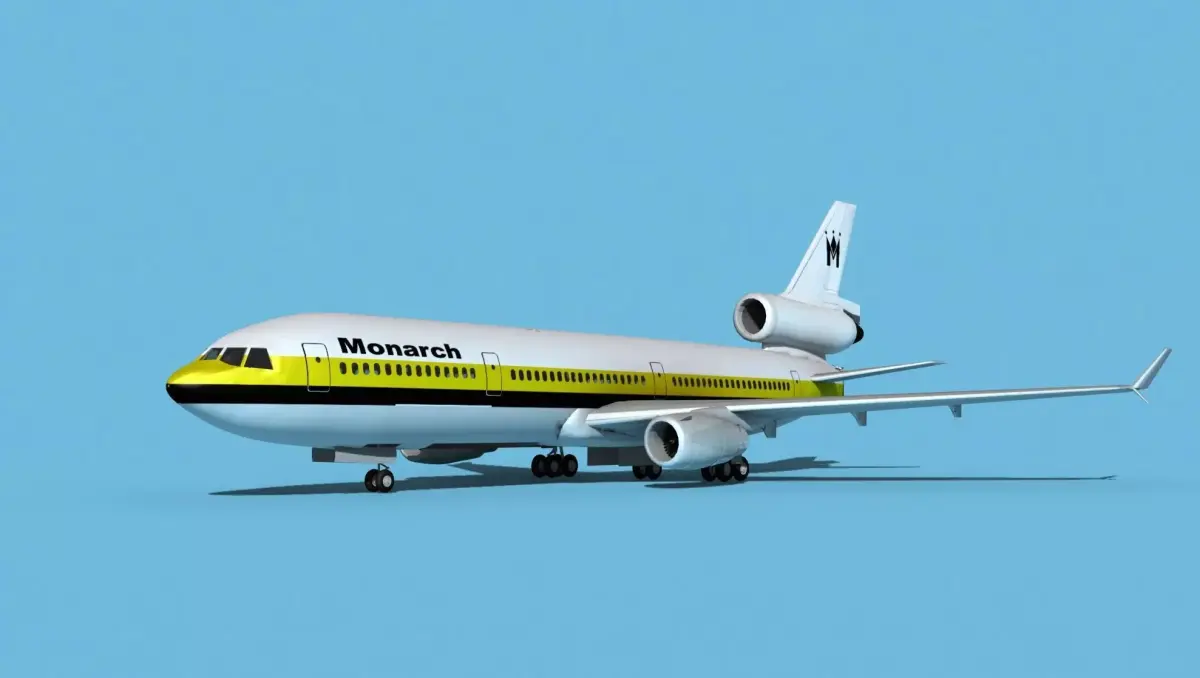 McDonnell Douglas MD-11 Monarch 3D model