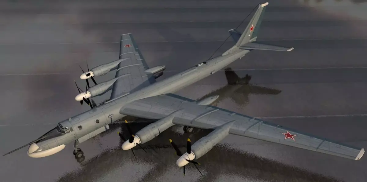 Tupolev Tu-95 Bear 3D model
