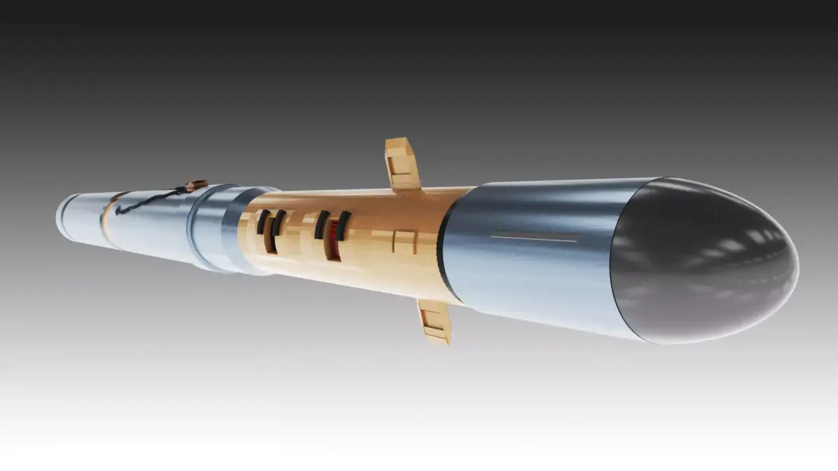 Space Missle Free 3D model