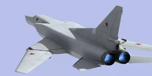 Tupolev Tu-22M3 strategic bomber Low-poly 3D model