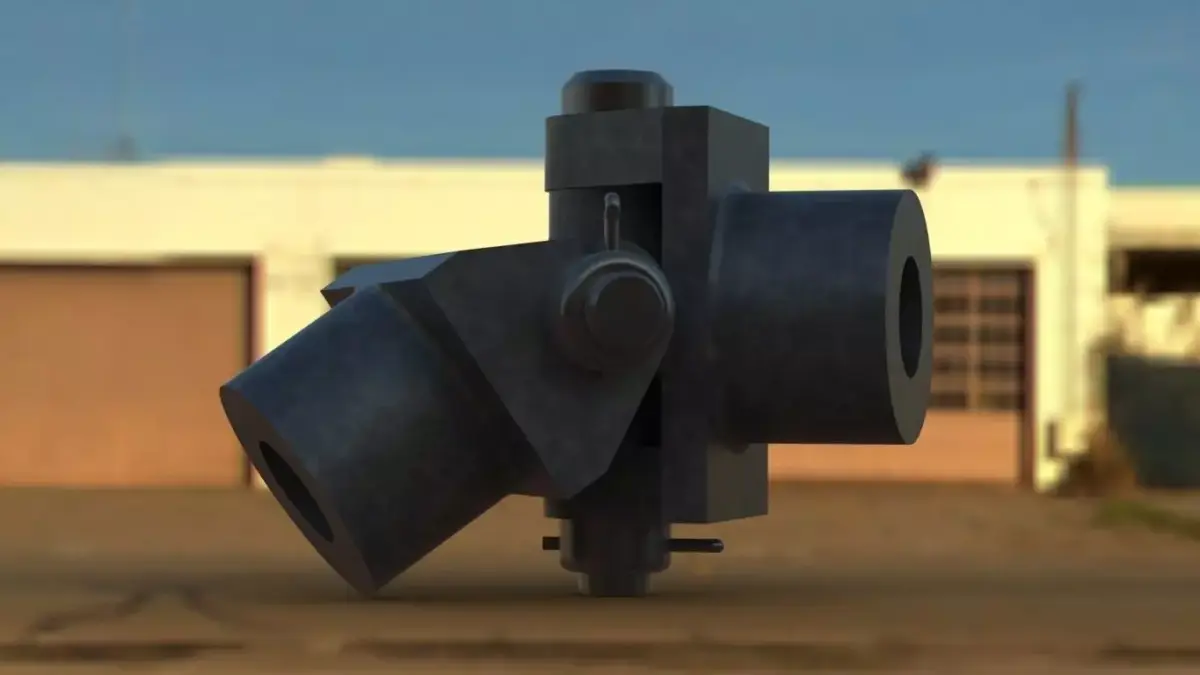 Universal Joint 3D model 2
