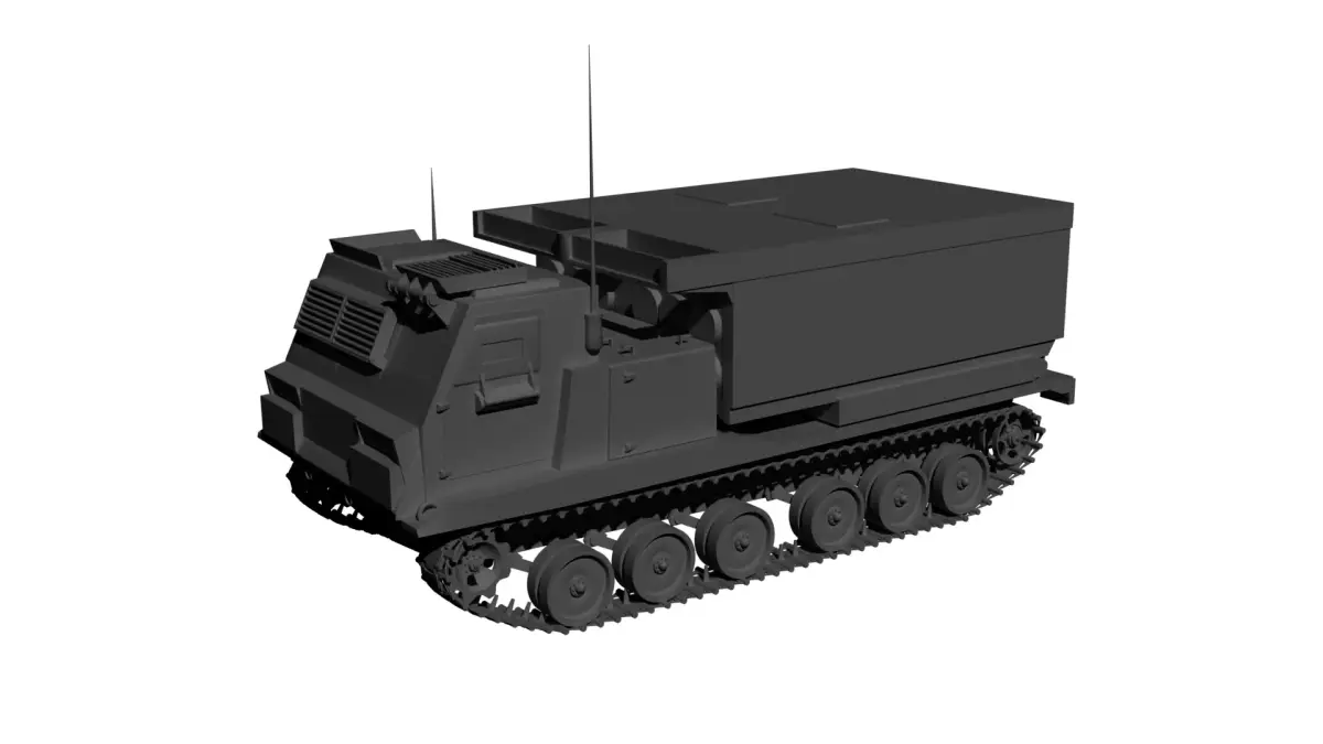 M270 MLRS  3D model