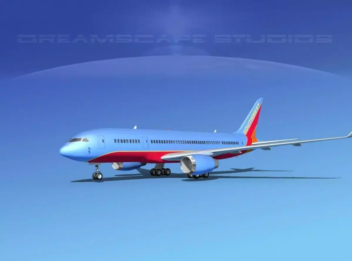 Boeing 787-8 Southwest Airlines 3D model