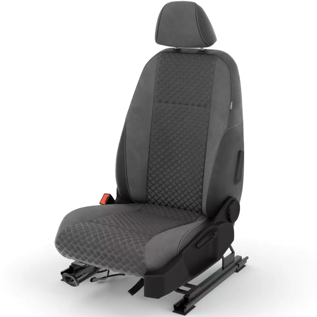 Car seat 3D model