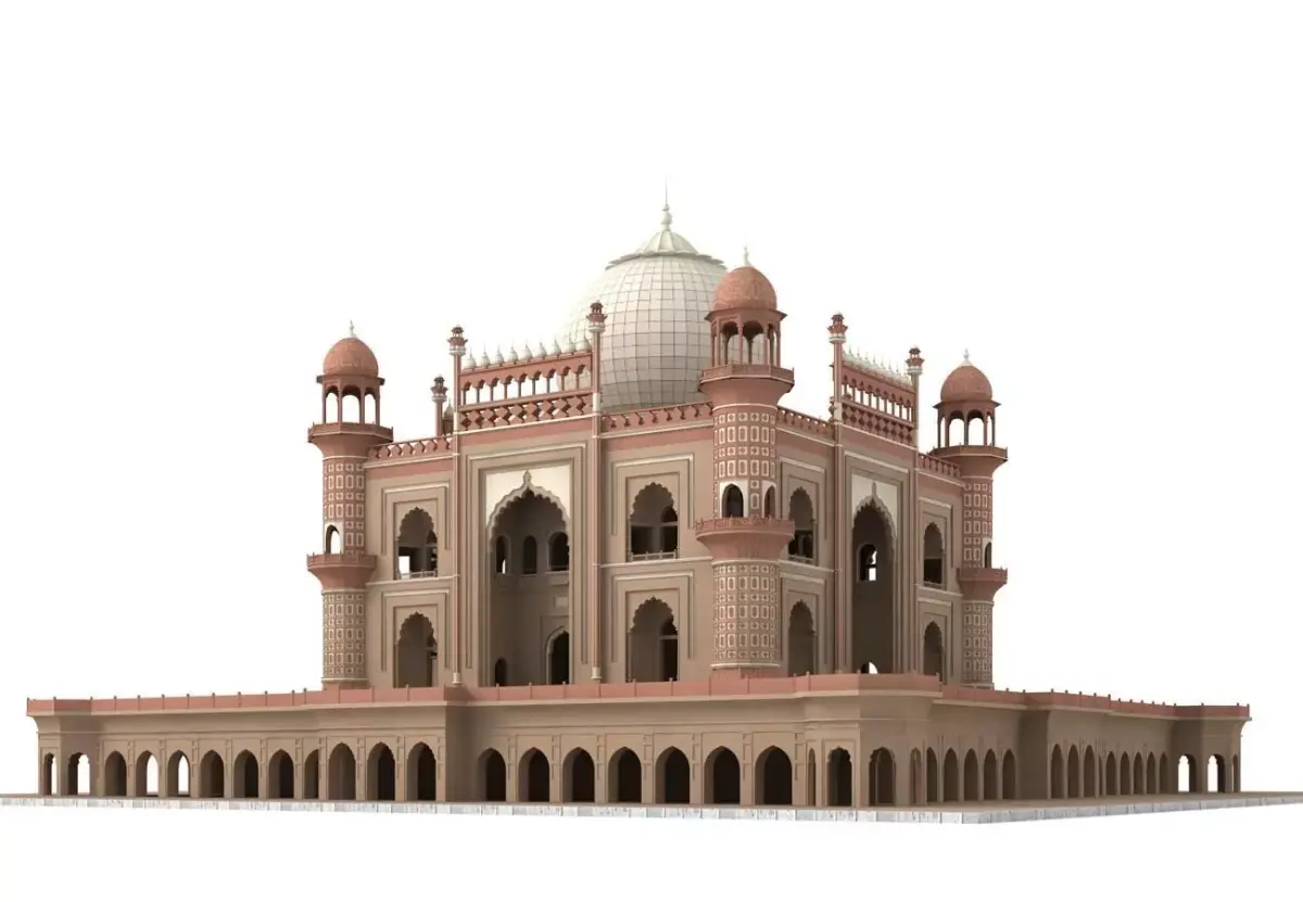 Safdarjung Tomb 3D model