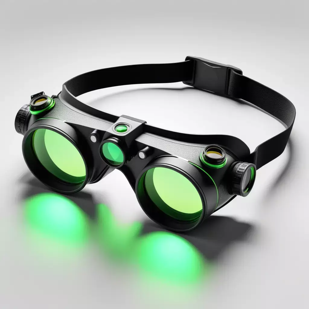 Futuristic Night Vision Goggles 3D model