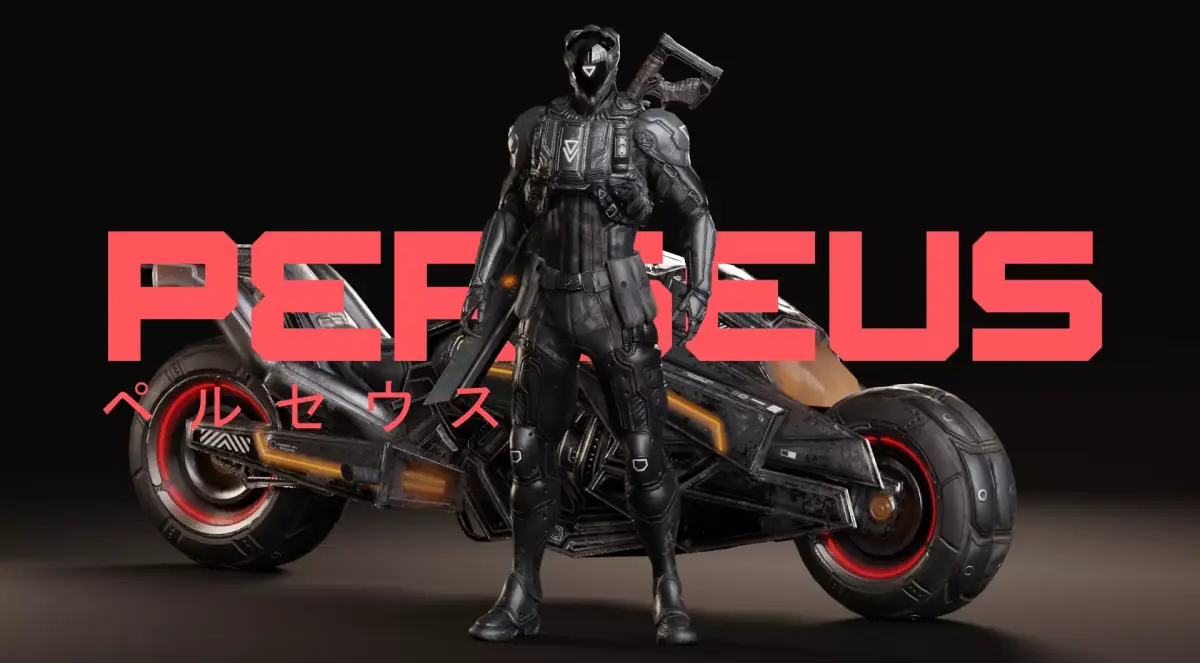 Low Poly - Cybernetic Soldier Perseus - Complete Low-poly 3D model