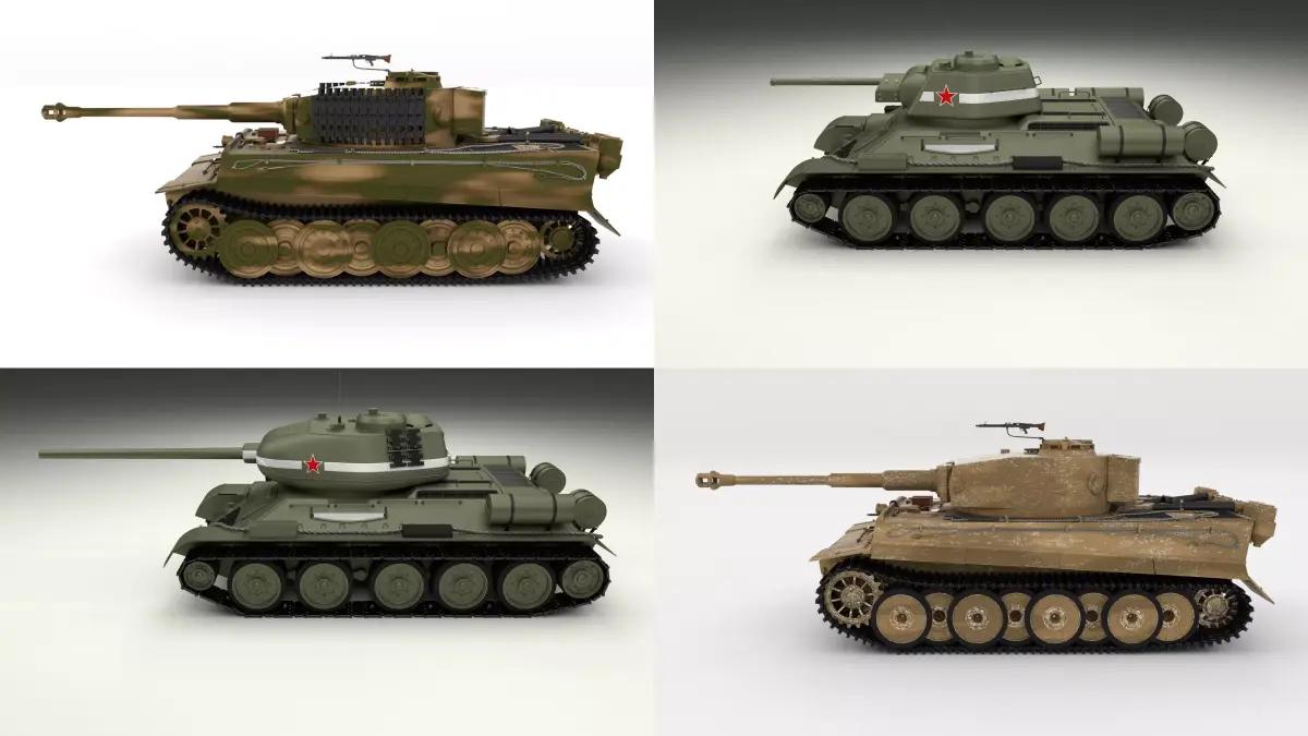 Eastern Front Armor Pack v1 3D model