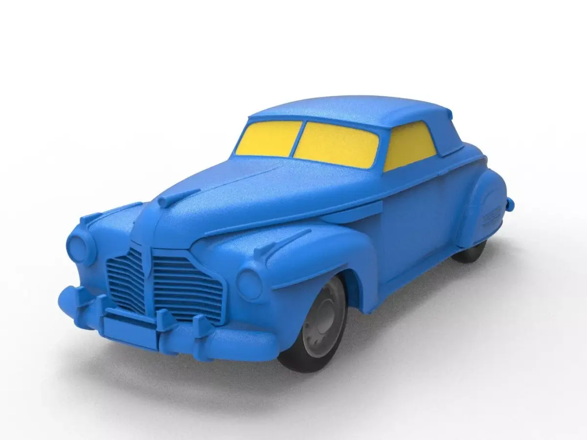 Buick Roadmaster 1941 Classic Car 3D print model