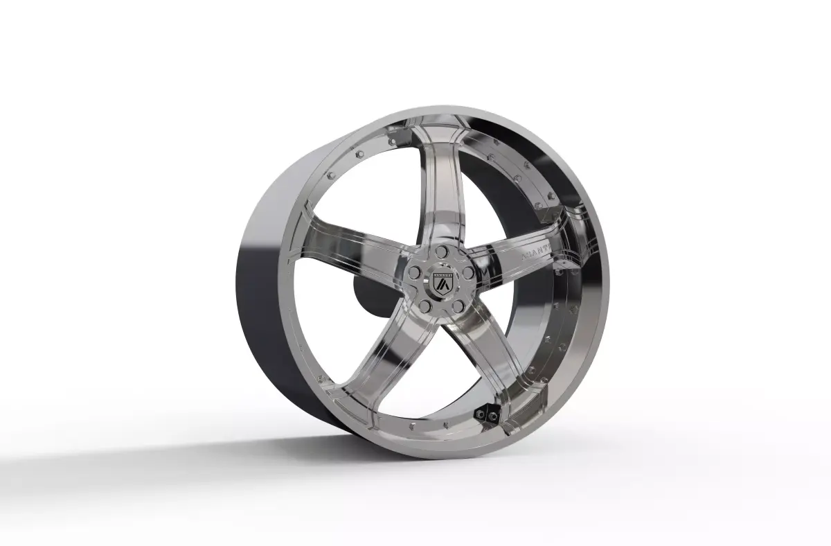 ASANTI AF165 WHEEL 3D MODEL 3D model