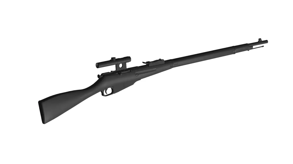 Mosin Nagant 3D model buy