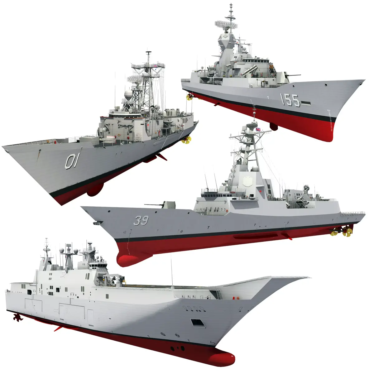ROYAL AUSTRALIAN NAVY 3D model