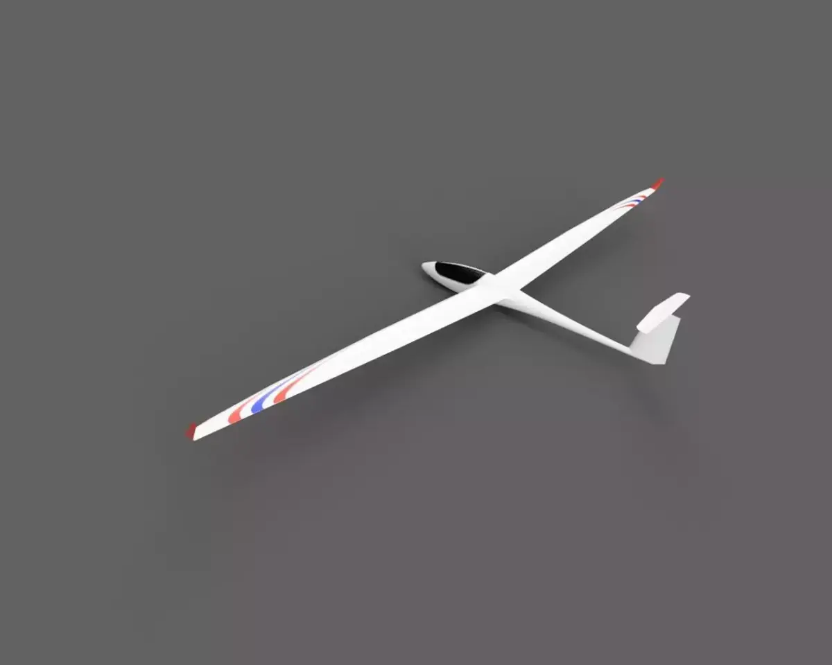 ASH 31 4m Scale Sailplane 3D print model