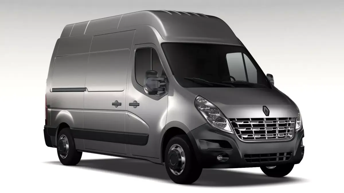 Renault Master L2H3 Van 2010 3D model