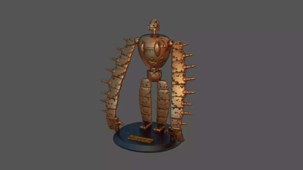 Laputa Robot 3D print model