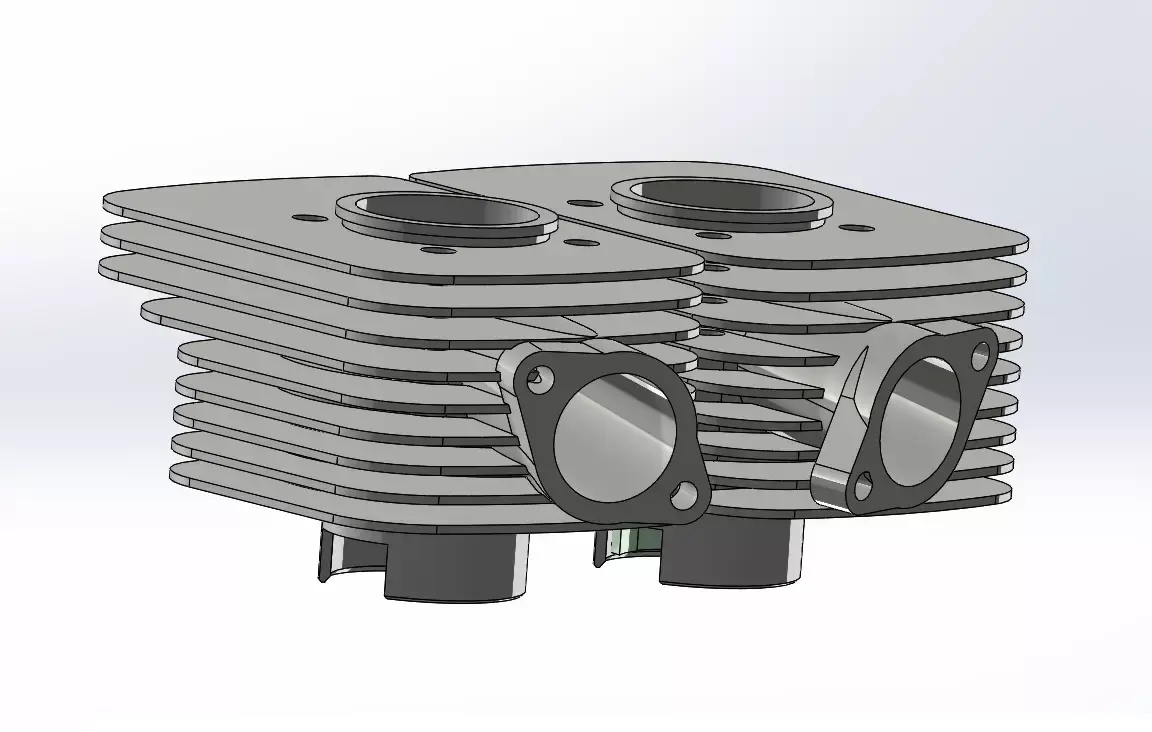 Izh Jupiter 3 350cc twin cylinder  3D model