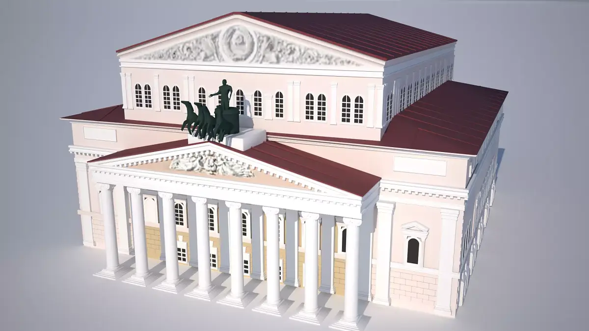 Theatre Bolshoi 3D model