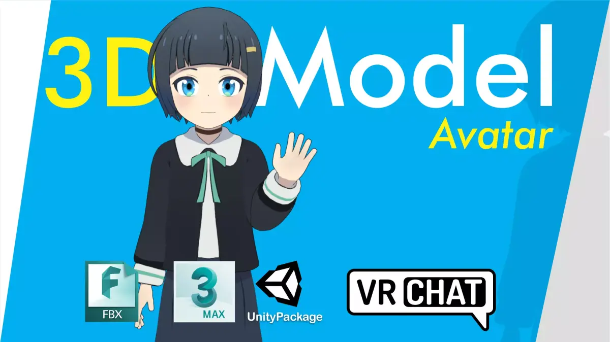 Akira Shinonome VRChat  3D model