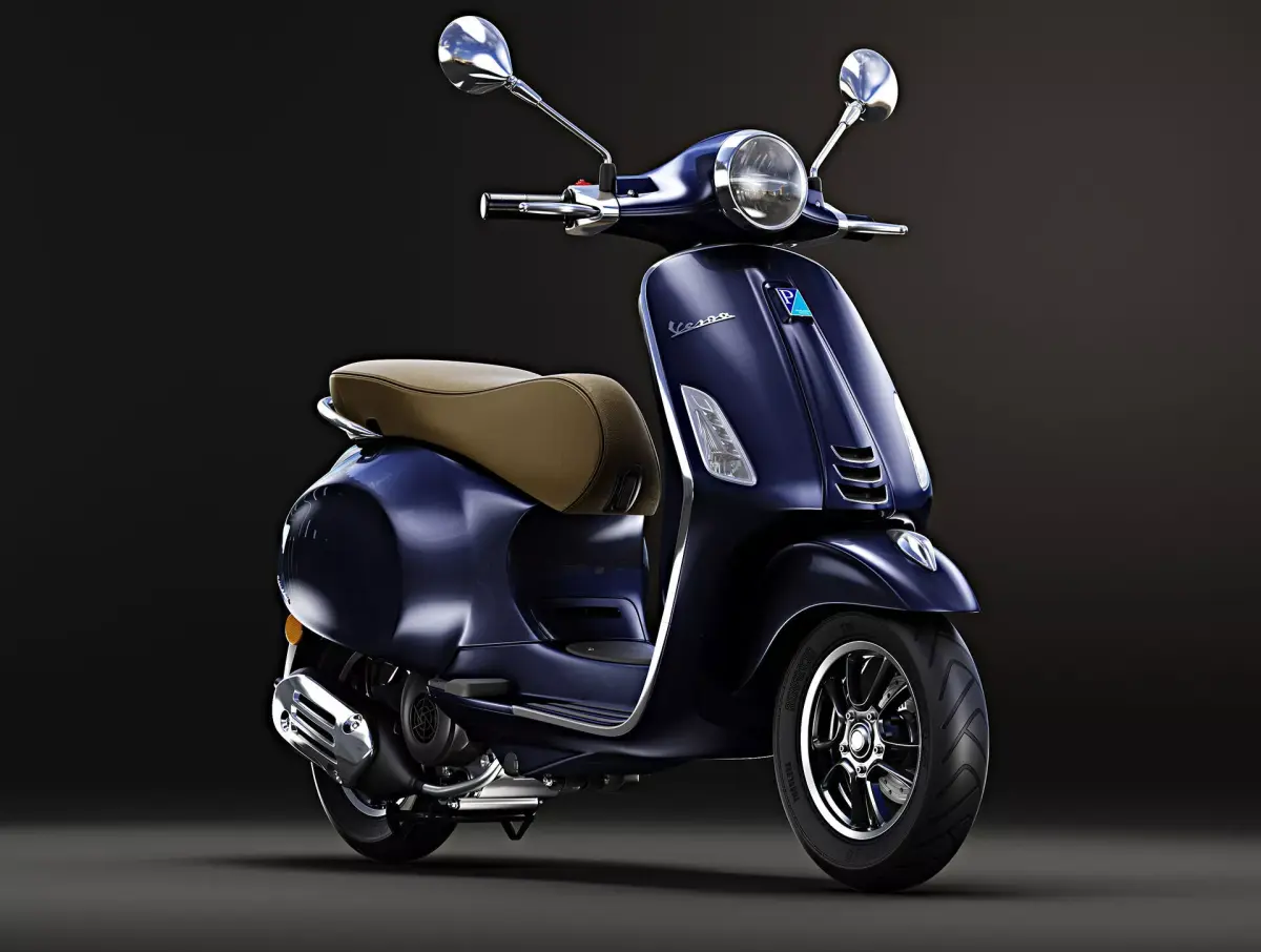 2020 Vespa Primavera 125 3D model