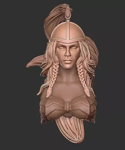 Laurana Mythic Legions Head 3D print model