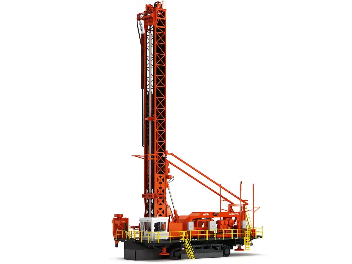 Rotary Blasthole Drill Rig DR416i 3D model