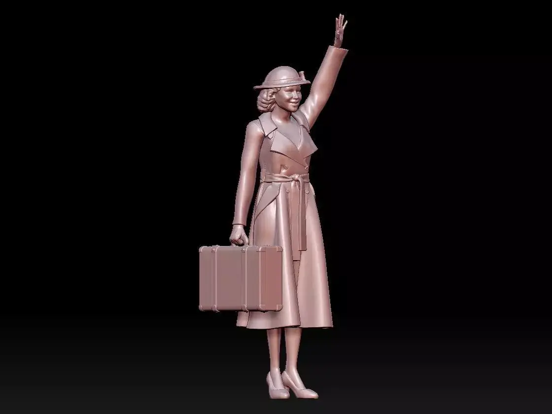 woman 3D print model shop