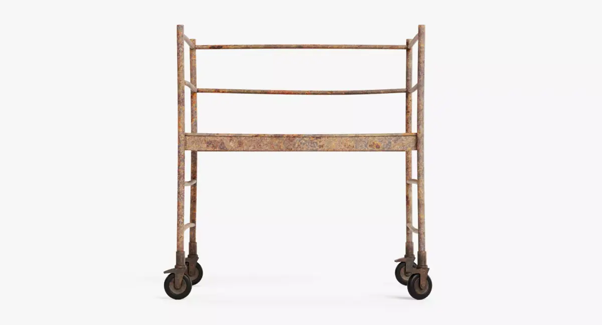 -Old Scaffolding V5- 3D model