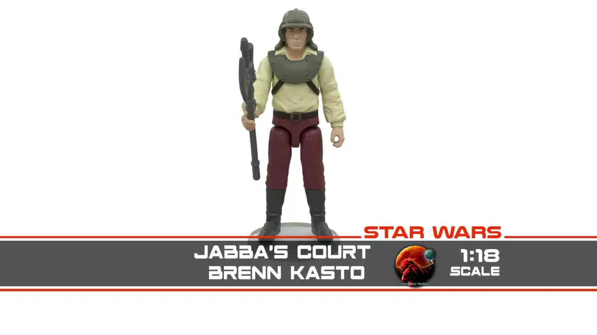 Jabbas Court - Brenn Kasto 1-18 scale Hasbro Kenner 3D print model