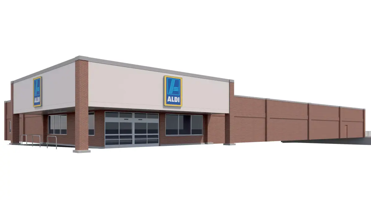 Retail-028 Aldi 3D model