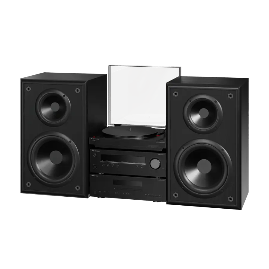  Stereo Set Model, Black 
