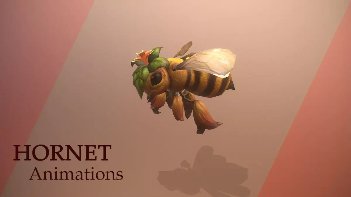 Hornet Low-poly 3D model
