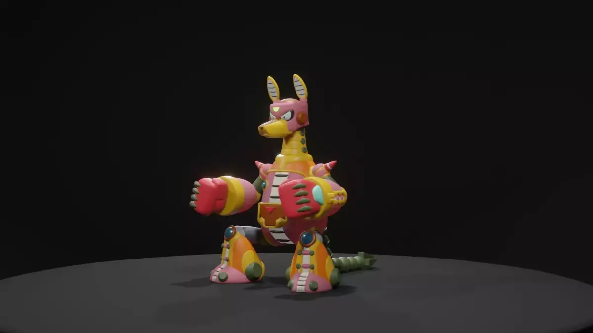 Vanishing Gungaroo 3D model