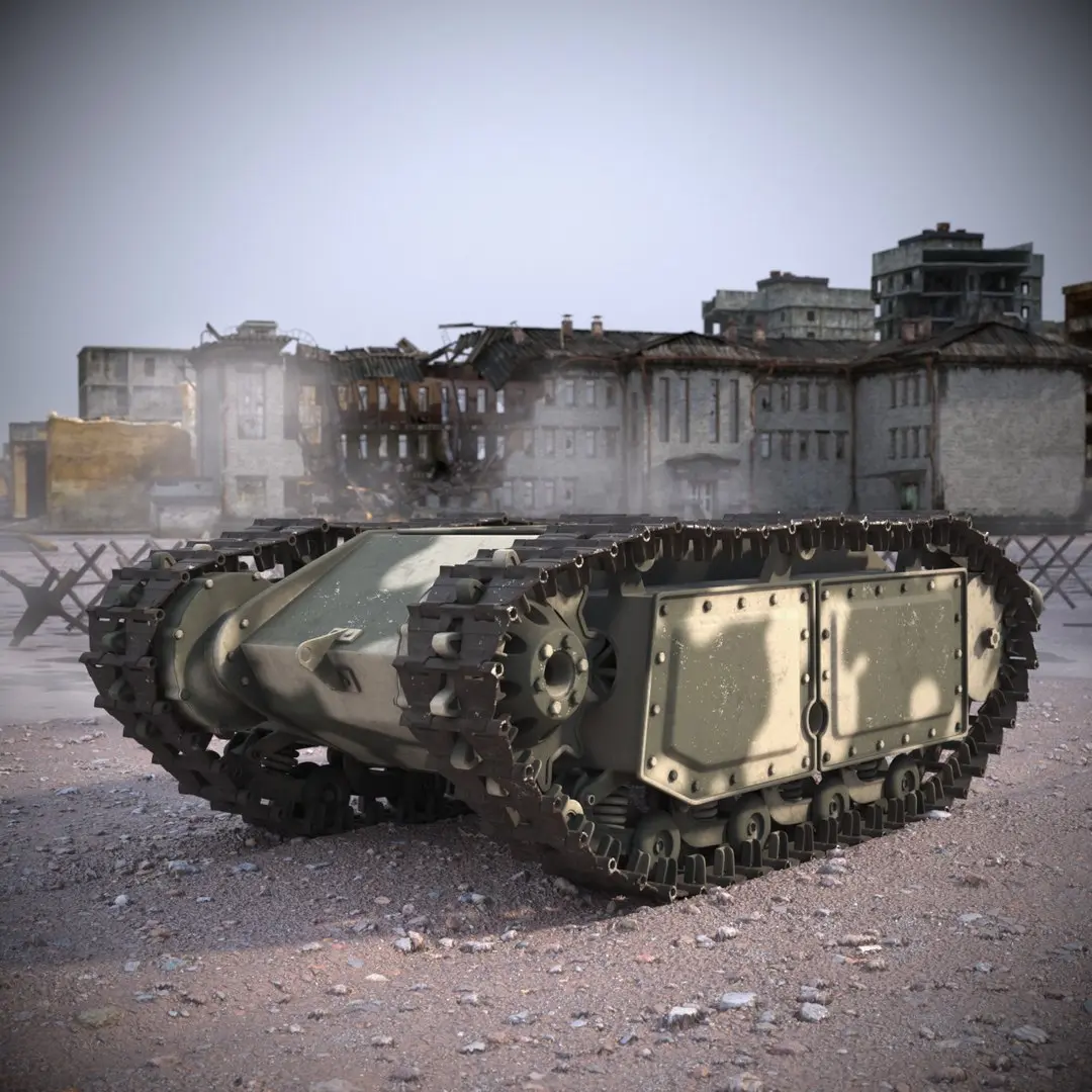 Military Engineering Demolition Unit Camo Used Rigged 3D model